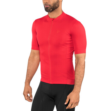 Maillot CRAFT ESSENCE REGULAR Manches Courtes Rouge 2023 CRAFT Probikeshop 0